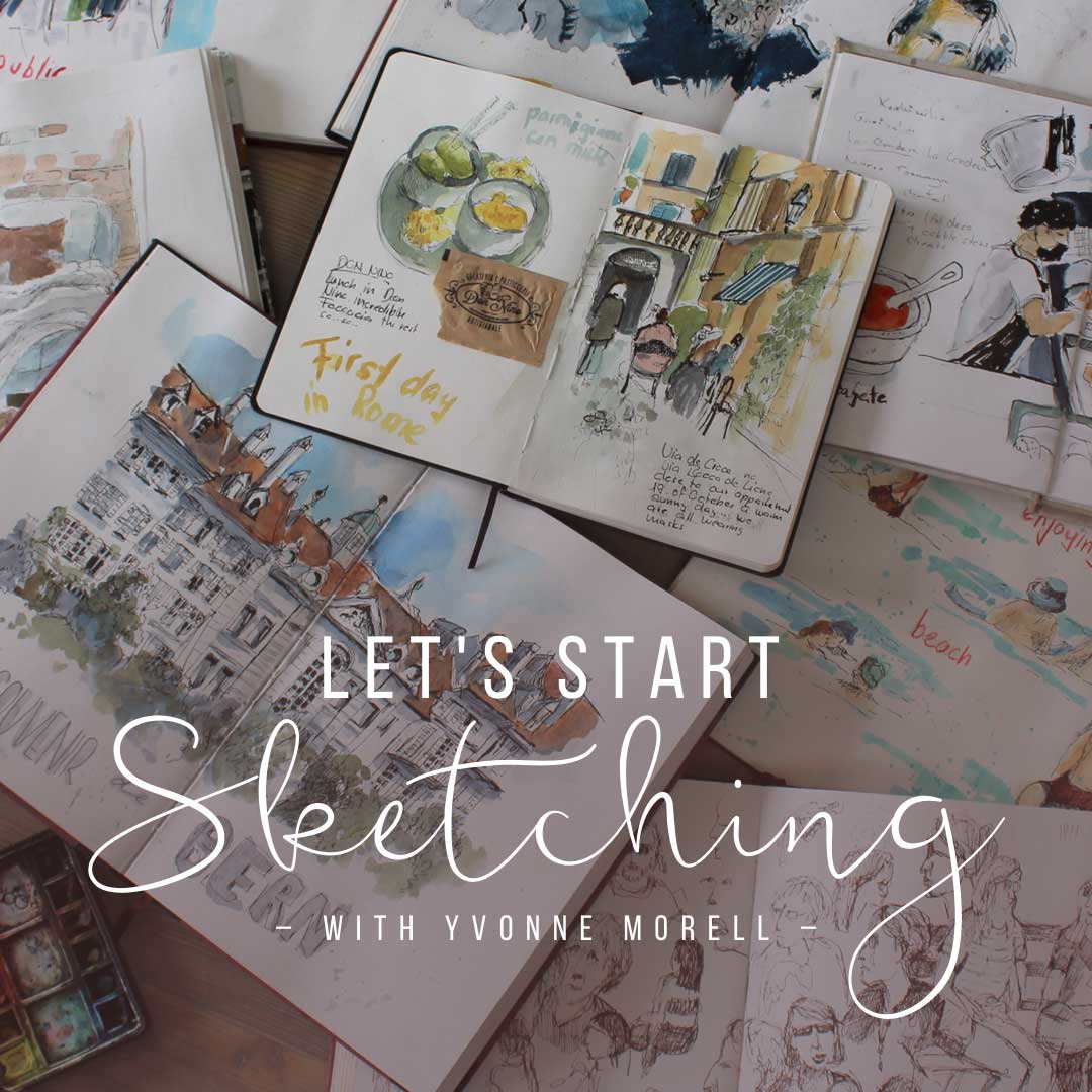 Let's Start Sketching - Yvonne Morell — Ivy Newport