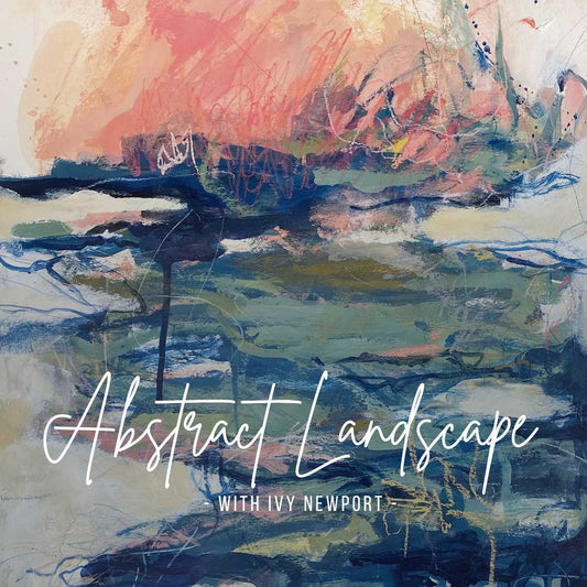 Abstract Landscape + Studioworks Creative Journal